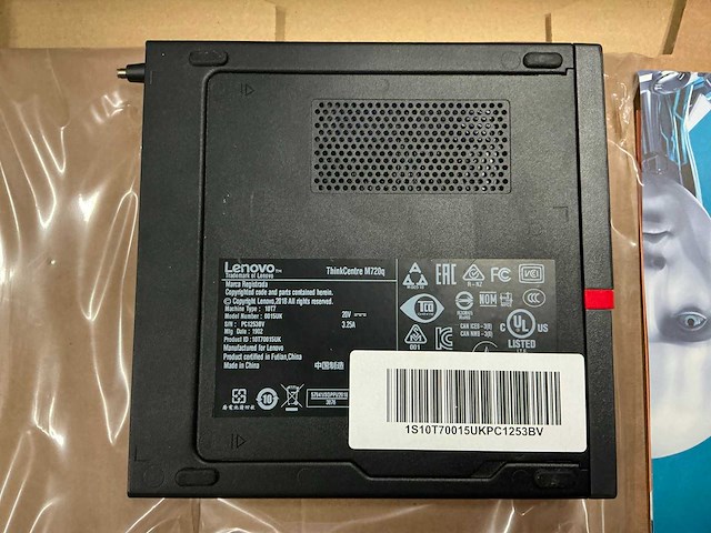 Lenovo thinkcentre m720q win10 pro tecxl - afbeelding 3 van  4