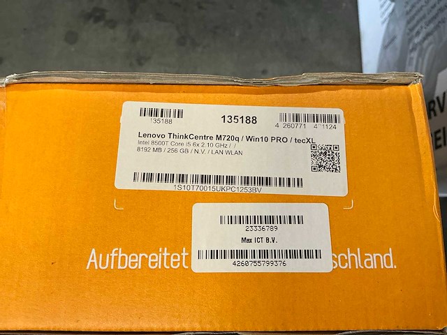 Lenovo thinkcentre m720q win10 pro tecxl - afbeelding 4 van  4