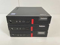 Lenovo thinkcentre m920q, core(tm) i5 8th gen, 8 gb ram, 128 gb nvme mini desktops (3x) - afbeelding 1 van  5