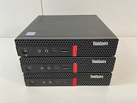 Lenovo thinkcentre m920q, core(tm) i5 8th gen, 8 gb ram, 256 gb ssd mini desktops (3x) - afbeelding 1 van  6