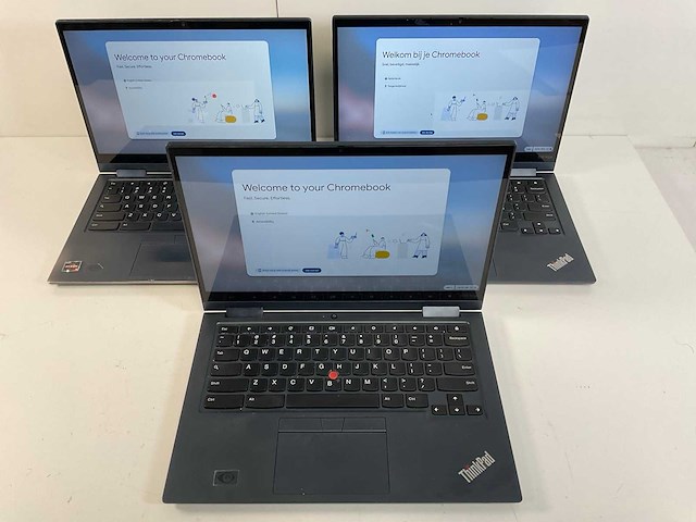 Lenovo thinkpad c13 yoga gen 1 13.3”, amd ryzen 5 3500c, 8 gb ram, 128 gb ssd chromebooks (3x) - afbeelding 12 van  22