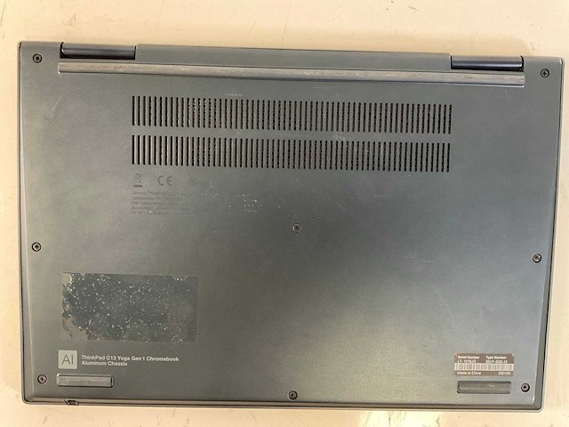 Lenovo thinkpad c13 yoga gen 1 13.3”, amd ryzen 5 3500c, 8 gb ram, 128 gb ssd chromebooks (3x) - afbeelding 21 van  22
