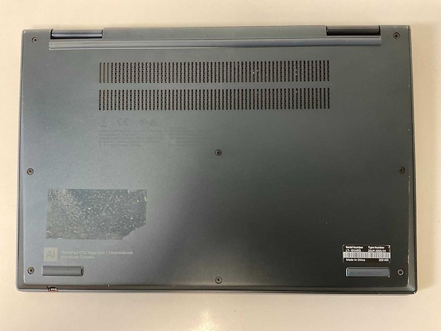 Lenovo thinkpad c13 yoga gen 1 13.3”, amd ryzen 5 3500c, 8 gb ram, 128 gb ssd touchscreen chromebooks (2x) - afbeelding 15 van  16