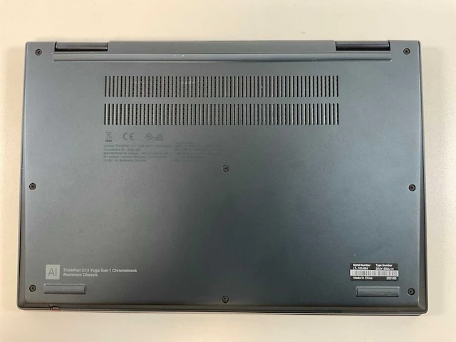 Lenovo thinkpad c13 yoga gen 1 13.3”, amd ryzen 5 3500c with radeon vega mobile gfx, 8 gb ram, 128 gb ssd touchscreen chromebooks (3x) - afbeelding 16 van  24