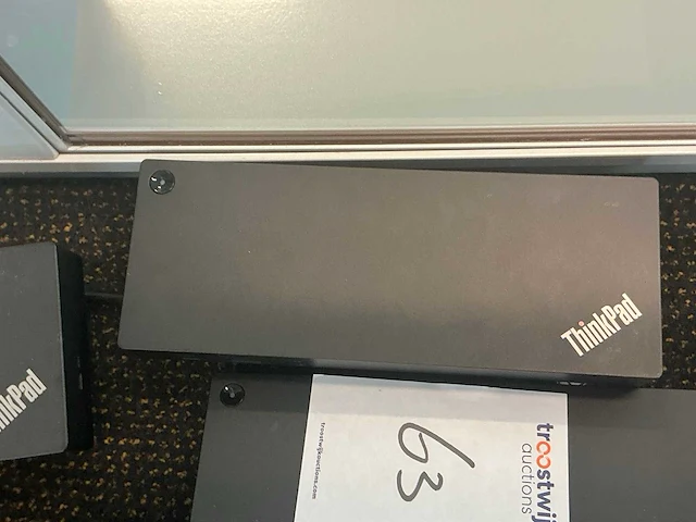 Lenovo thinkpad dockingstation (4x) - afbeelding 3 van  7