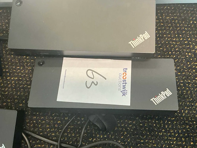 Lenovo thinkpad dockingstation (4x) - afbeelding 4 van  7