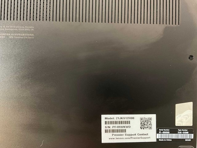 Lenovo thinkpad e14 g5 14”, core(tm) i7 13th gen, 16 gb ram, 512 gb nvme laptop - afbeelding 7 van  7