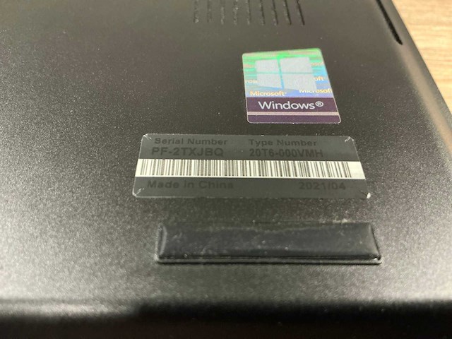 Lenovo thinkpad e14 gen2 (20t6000vmh) - afbeelding 7 van  7