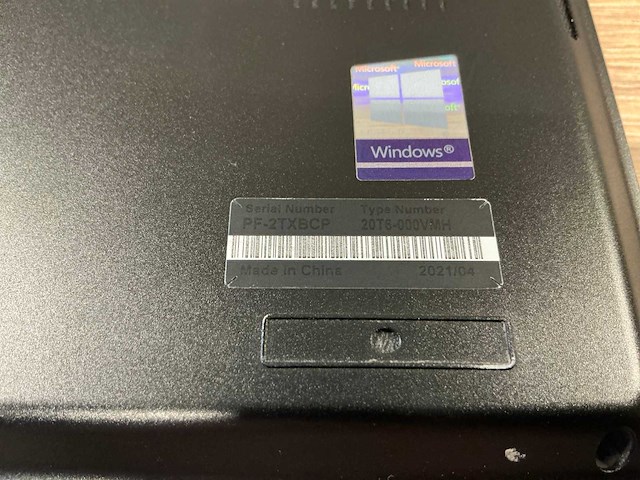 Lenovo thinkpad e14 gen2 (20t6000vmh) - afbeelding 6 van  6