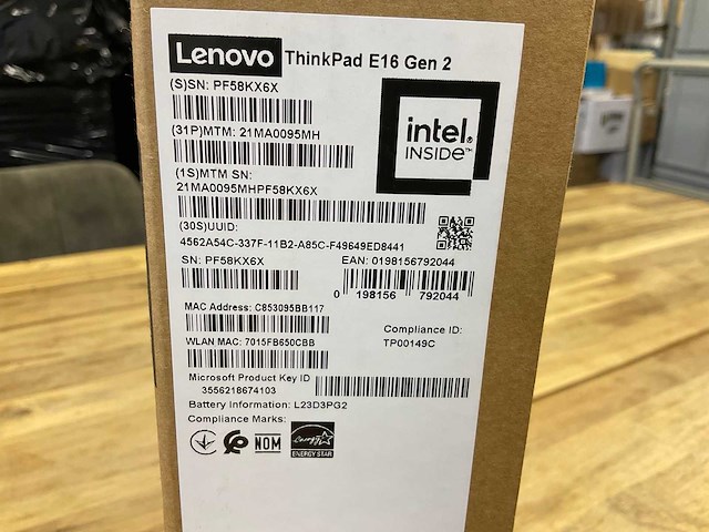 Lenovo thinkpad e16 gen 2 laptop - afbeelding 5 van  5