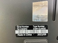 Lenovo thinkpad l13 g3 13.3”, core(tm) i3 12th gen, 8 gb ram, 256 gb nvme laptops (2x) - afbeelding 7 van  14
