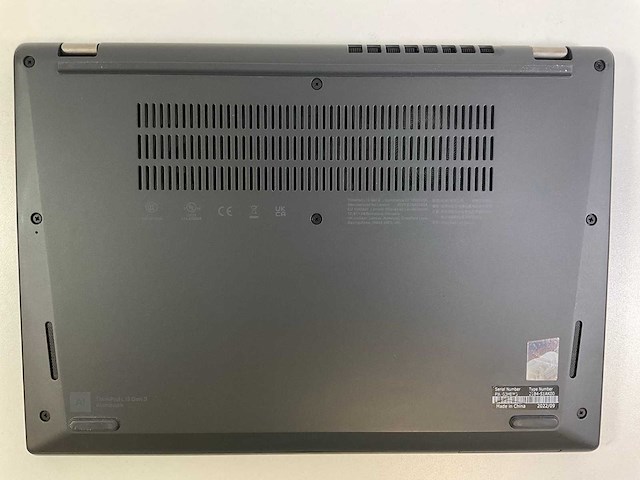 Lenovo thinkpad l13 g3 13.3”, core(tm) i3 12th gen, 8 gb ram, 256 gb nvme laptops (2x) - afbeelding 12 van  14