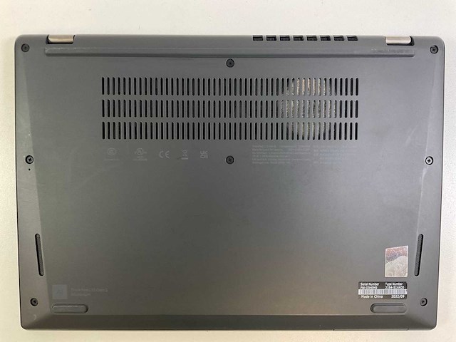 Lenovo thinkpad l13 g3 13.3”, core(tm) i3 12th gen, 8 gb ram, 256 gb nvme laptops (2x) - afbeelding 6 van  15