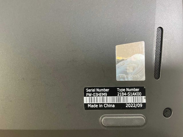 Lenovo thinkpad l13 g3 13.3”, core(tm) i3 12th gen, 8 gb ram, 256 gb nvme laptops (2x) - afbeelding 7 van  15