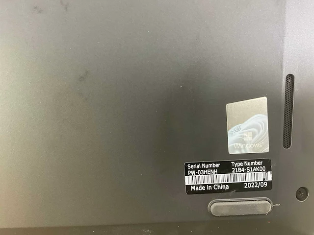 Lenovo thinkpad l13 g3 13.3”, core(tm) i3 12th gen, 8 gb ram, 256 gb nvme laptops (2x) - afbeelding 14 van  15