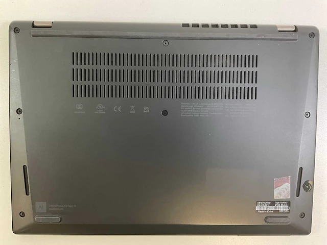 Lenovo thinkpad l13 g3 13.3”, core(tm) i3 12th gen, 8 gb ram, 256 gb nvme laptops (2x) - afbeelding 6 van  15