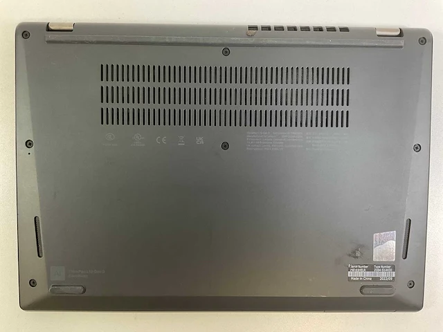 Lenovo thinkpad l13 g3 13.3”, core(tm) i3 12th gen, 8 gb ram, 256 gb nvme laptops (2x) - afbeelding 13 van  15