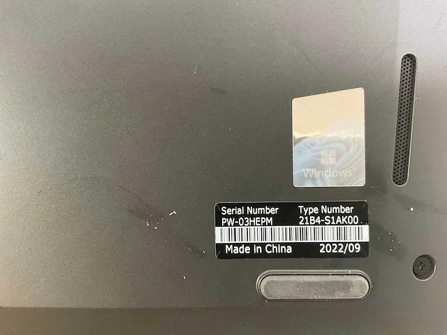 Lenovo thinkpad l13 g3 13.3”, core(tm) i3 12th gen, 8 gb ram, 256 gb nvme laptops (2x) - afbeelding 14 van  15