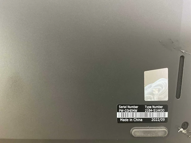 Lenovo thinkpad l13 g3 13.3”, core(tm) i3 12th gen, 8 gb ram, 256 gb nvme laptops (2x) - afbeelding 7 van  15