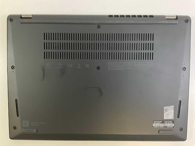 Lenovo thinkpad l13 g3 13.3”, core(tm) i3 12th gen, 8 gb ram, 256 gb nvme laptops (2x) - afbeelding 13 van  15
