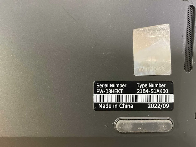 Lenovo thinkpad l13 g3 13.3”, core(tm) i3 12th gen, 8 gb ram, 256 gb nvme laptops (2x) - afbeelding 14 van  15