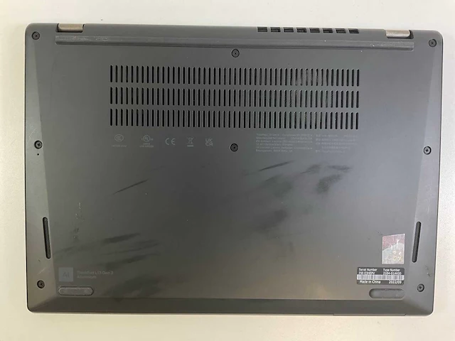 Lenovo thinkpad l13 g3 13.3”, core(tm) i3 12th gen, 8 gb ram, 256 gb nvme laptops (3x) - afbeelding 6 van  21