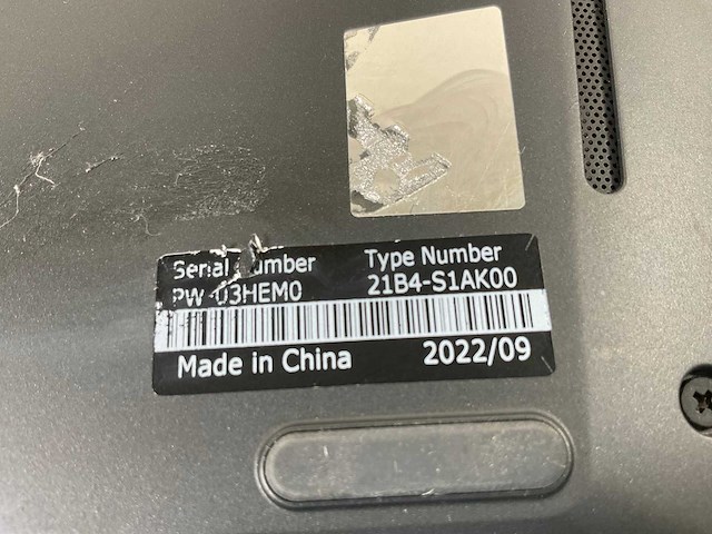 Lenovo thinkpad l13 gen 3 13.3”, core(tm) i3 12th gen, 8 gb ram, 256 gb nvme laptops (2x) - afbeelding 8 van  8