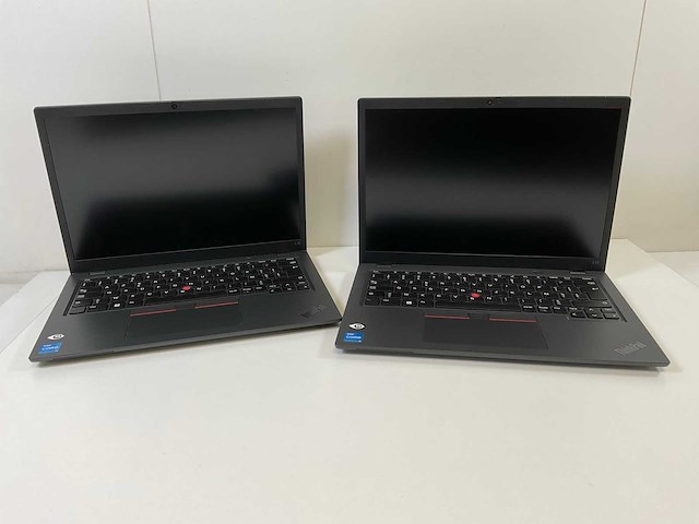 Lenovo thinkpad l13 gen 3 13.3”, core(tm) i3 12th gen, 8 gb ram, 256 gb nvme laptops (2x) - afbeelding 1 van  16