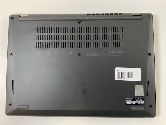 Lenovo thinkpad l13 gen 3 13.3”, core(tm) i3 12th gen, 8 gb ram, 256 gb nvme laptops (2x) - afbeelding 7 van  16