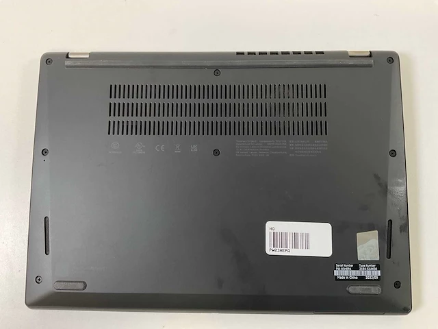Lenovo thinkpad l13 gen 3 13.3”, core(tm) i3 12th gen, 8 gb ram, 256 gb nvme laptops (2x) - afbeelding 15 van  16
