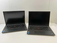 Lenovo thinkpad l13 gen 3 13.3”, core(tm) i3 12th gen, 8 gb ram, 256 gb nvme laptops (2x)