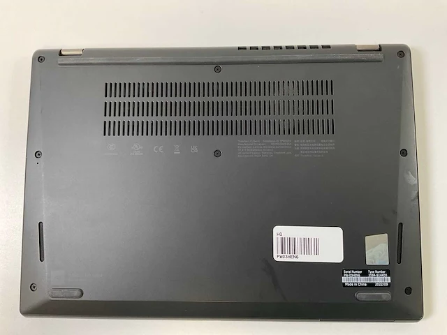 Lenovo thinkpad l13 gen 3 13.3”, core(tm) i3 12th gen, 8 gb ram, 256 gb nvme laptops (2x) - afbeelding 12 van  14