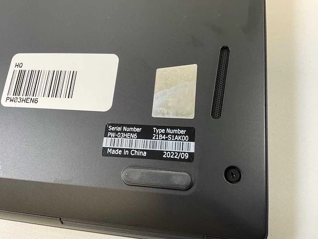 Lenovo thinkpad l13 gen 3 13.3”, core(tm) i3 12th gen, 8 gb ram, 256 gb nvme laptops (2x) - afbeelding 13 van  14