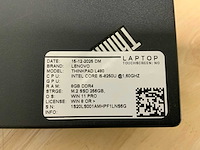 Lenovo thinkpad l480 laptop (4x) - afbeelding 8 van  9