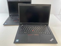 Lenovo thinkpad l490 14”, core(tm) i5 8th gen, 8 gb ram, 256 gb nvme laptops (2x) - afbeelding 1 van  16