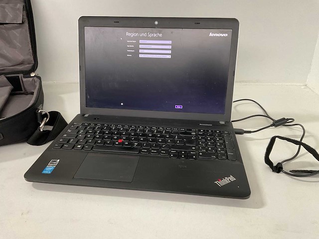 Lenovo thinkpad laptop met tas - afbeelding 2 van  6