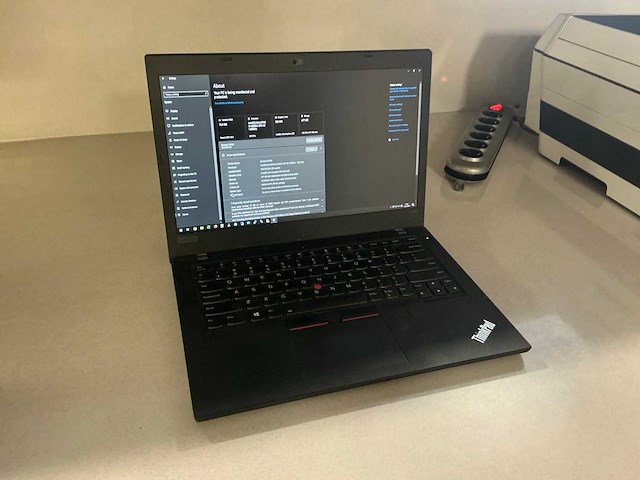 Lenovo thinkpad laptop - afbeelding 1 van  5