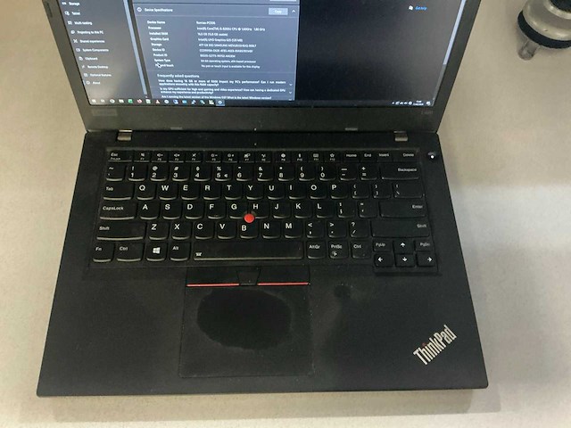 Lenovo thinkpad laptop - afbeelding 3 van  5