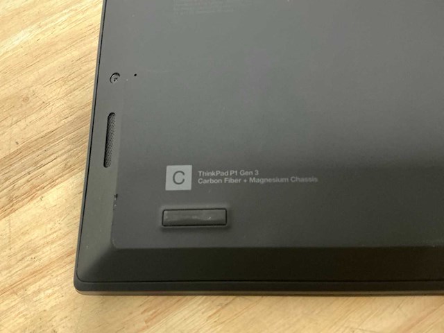 Lenovo thinkpad p1 g3(i7) laptop - afbeelding 2 van  6