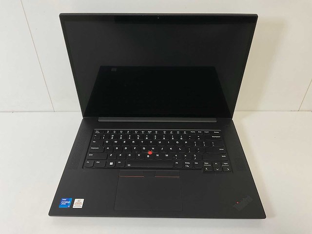 Lenovo thinkpad p1 gen 4 16”, core(tm) i7 11th gen, 16 gb ram, no hdd nvidia t1200 laptop gpu 4gb laptop - afbeelding 1 van  7