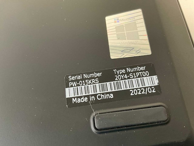 Lenovo thinkpad p1 gen 4 16”, core(tm) i7 11th gen, 16 gb ram, no hdd nvidia t1200 laptop gpu 4gb laptop - afbeelding 7 van  7