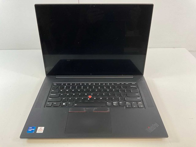 Lenovo thinkpad p1 gen 4 16”, core(tm) i7 11th gen, 32 gb ram, 1 tb nvme, nvidia t1200 4 gb laptop - afbeelding 1 van  7
