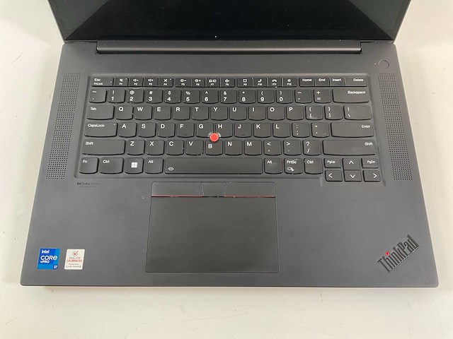 Lenovo thinkpad p1 gen 4 16”, core(tm) i7 11th gen, 32 gb ram, 1 tb nvme, nvidia t1200 4 gb laptop - afbeelding 4 van  7
