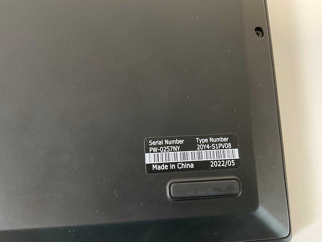 Lenovo thinkpad p1 gen 4 16”, core(tm) i7 11th gen, 64 gb ram, 2 tb nvme laptop - afbeelding 7 van  7