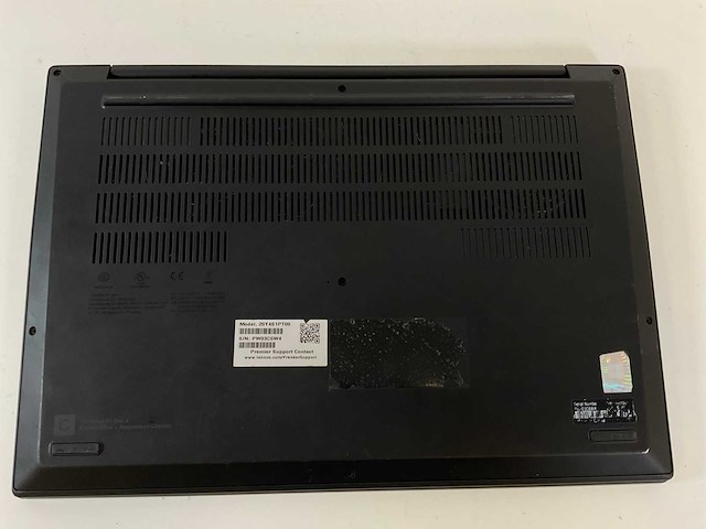 Lenovo thinkpad p1 gen 4i 16”, core(tm) i7 11th gen, 32 gb ram, 1 tb nvme, nvidia quadro t1200 4 gb laptop - afbeelding 6 van  7