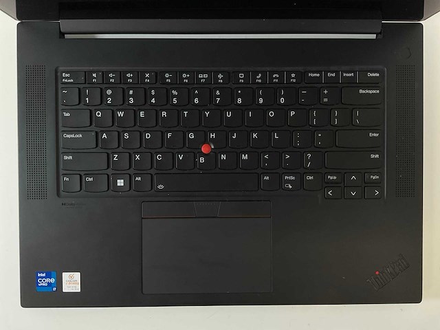 Lenovo thinkpad p1 gen 4i 16”, core(tm) i7 11th gen, 32 gb ram, 1 tb nvme, nvidia quadro t1200 4 gb laptop - afbeelding 4 van  7