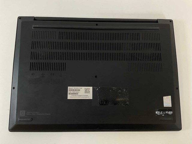 Lenovo thinkpad p1 gen 4i 16”, core(tm) i7 11th gen, 32 gb ram, 1 tb nvme, nvidia quadro t1200 4 gb laptop - afbeelding 6 van  7