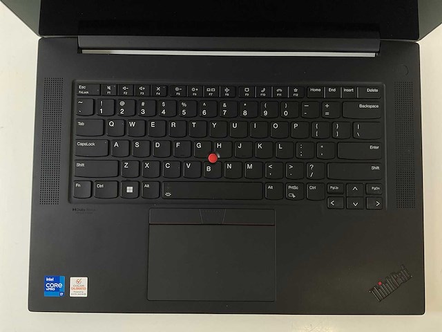 Lenovo thinkpad p1 gen 4i 16”, core(tm) i7 11th gen, 32 gb ram, 1 tb nvme, nvidia quadro t1200 4 gb laptop - afbeelding 4 van  7
