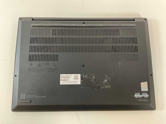 Lenovo thinkpad p1 gen 4i 16”, core(tm) i7 11th gen, 32 gb ram, 1 tb nvme, nvidia quadro t1200 4 gb laptop - afbeelding 6 van  7