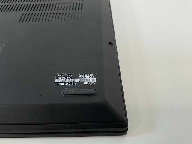 Lenovo thinkpad p1 gen 4i 16”, core(tm) i7 11th gen, 64 gb ram, 2 tb nvme laptop - afbeelding 7 van  7